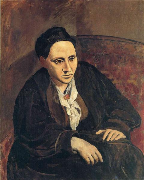 Pablo Picasso Classical Oil Paintings Portrait Of Gertrude Stein